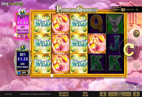 platinum goddess|Platinum Goddess Power Bet Slot Review .